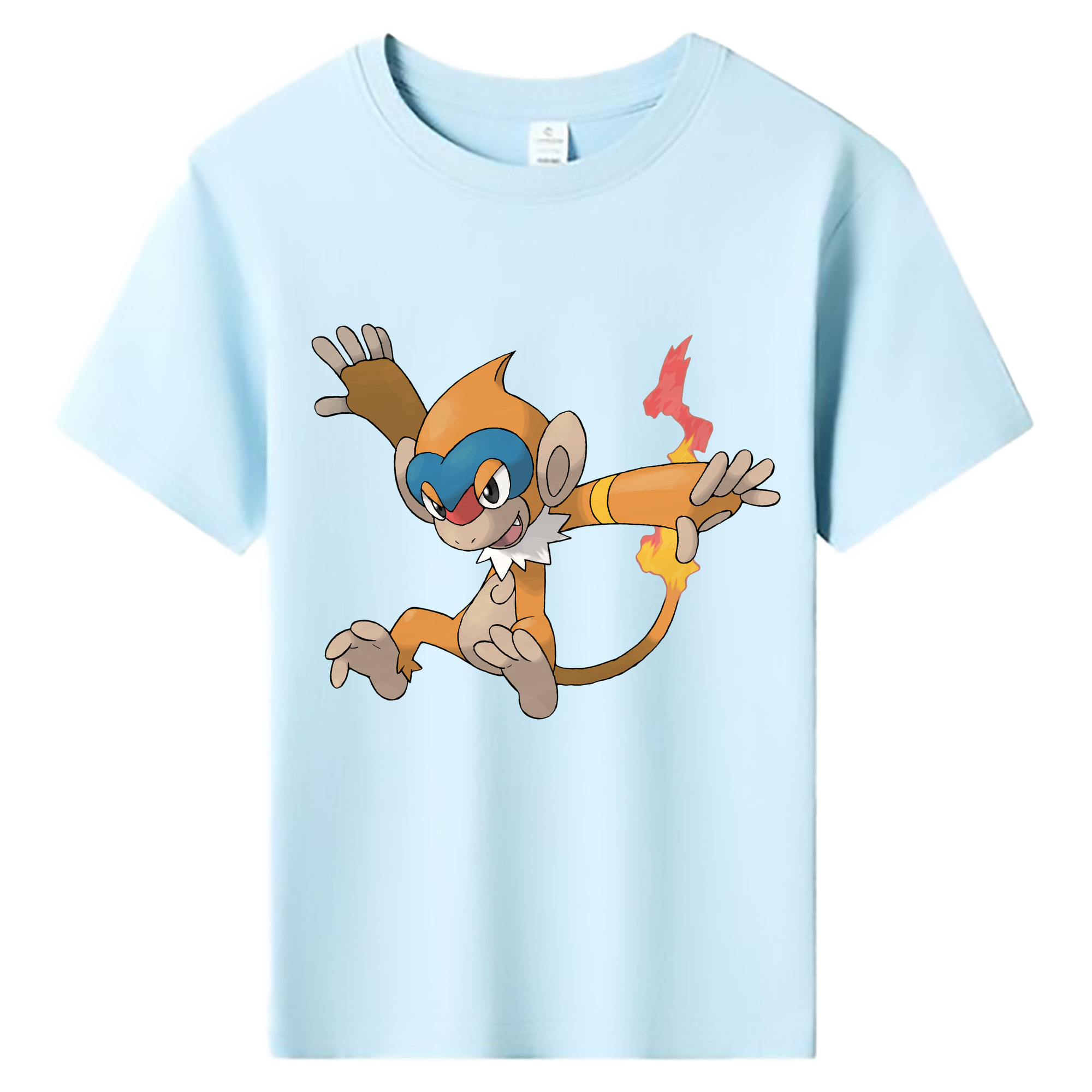 （画像用） ポケットモンスター Pokémon 綿100％キッズTシャツ（フロントプリント）
